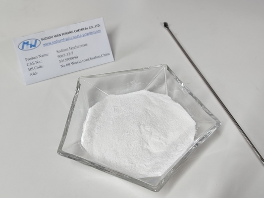 Assay 98% di ialuronato di sodio in polvere materie prime cosmetiche alta qualità
