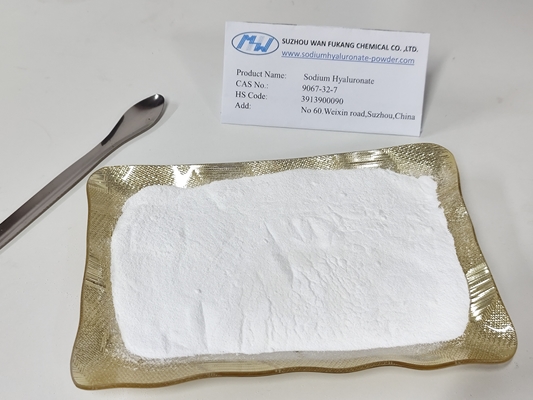 Assay 98% di ialuronato di sodio in polvere materie prime cosmetiche alta qualità