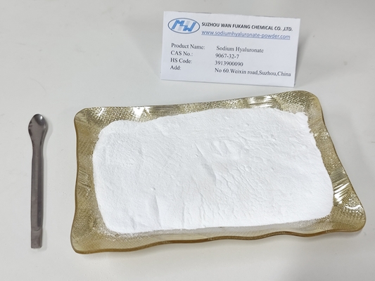 Assay superiore al 95% basso peso molecolare di sodio ialuronato di grado cosmetico