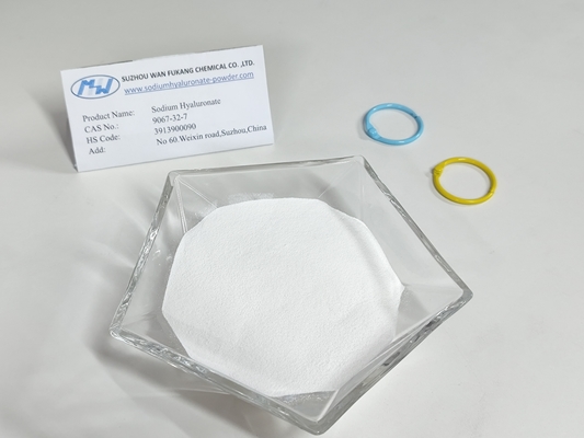 Assay 98% di qualità cosmetica Hyaluronato di sodio in polvere Acido ialuronico di alta purezza