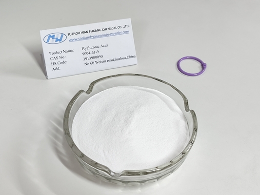 Acido ialuronico bianco di alta purezza in polvere idratante per uso alimentare