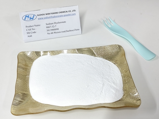 93% Peso molecolare basso Polvere di ialuronato di sodio Materie prime cosmetiche
