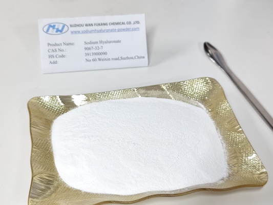 Hyaluronato di sodio in polvere bianca per iniezione sicura CAS n. 9067-32-7