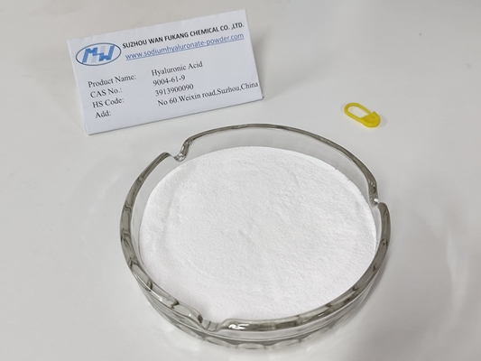 Assay Oltre il 93% Acido ialuronico per uso alimentare Polvere bianca di alta purezza