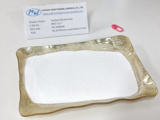 Purezza elevata di grado alimentare sodio ialuronato polvere bianca