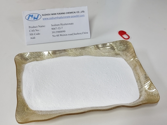 CAS n. 9067-32-7 Ialuronato di sodio bianco di alta purezza per gli occhi