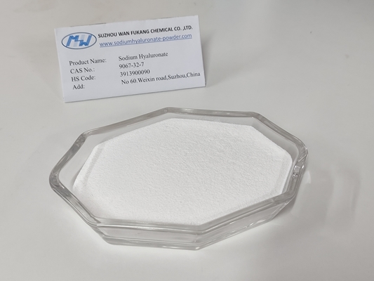 CAS n. 9067-32-7 Sodium hyaluronate in polvere per uso alimentare Assay ≥93% Per alimenti salutari