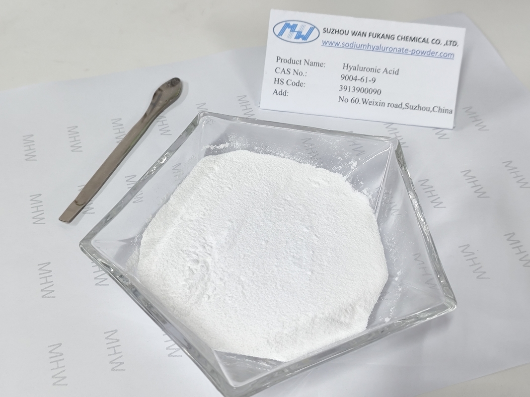 Acido ialuronico in polvere di grado cosmetico al 98% per prodotti per la riparazione della pelle sensibile