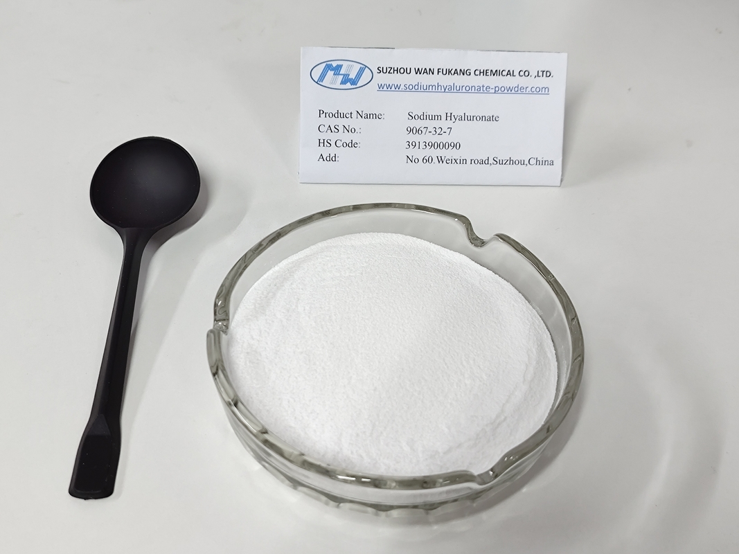 Hyaluronato di sodio in polvere ad alto assay Prodotti per la cura della pelle Materie prime Cas 9067 32 7