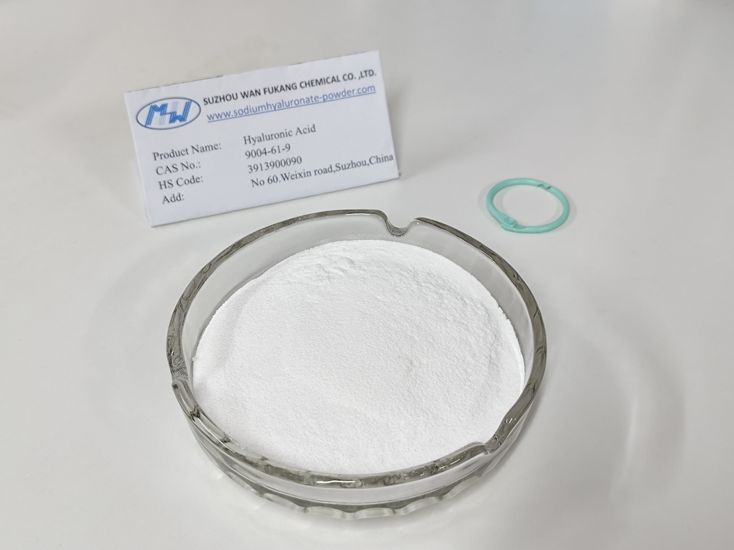 Stabile CAS n. 9004-61-9 Acido ialuronico in polvere di qualità cosmetica per siero di essenze